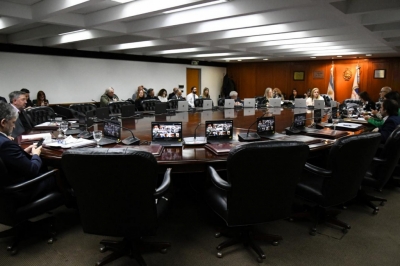 Actividad de Comisiones: Selección de Magistrados y Escuela Judicial y Administración y Financiera