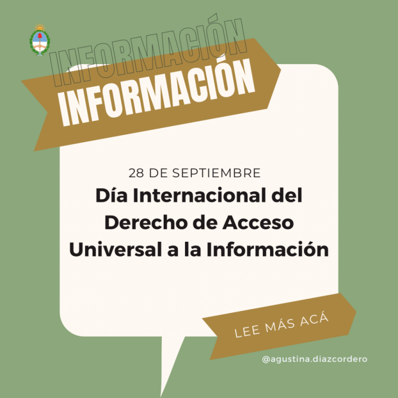 Día del Acceso a la Información Pública 
