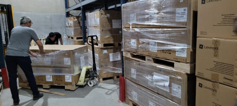Entrega de 1950 impresoras de última generación