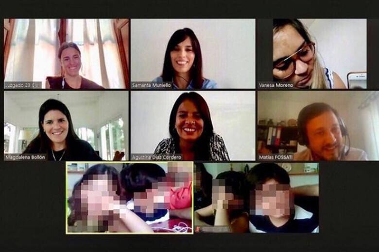 Adopciones en pandemia. Con Zoom y mucho amor, las familias sortearon las trabas.