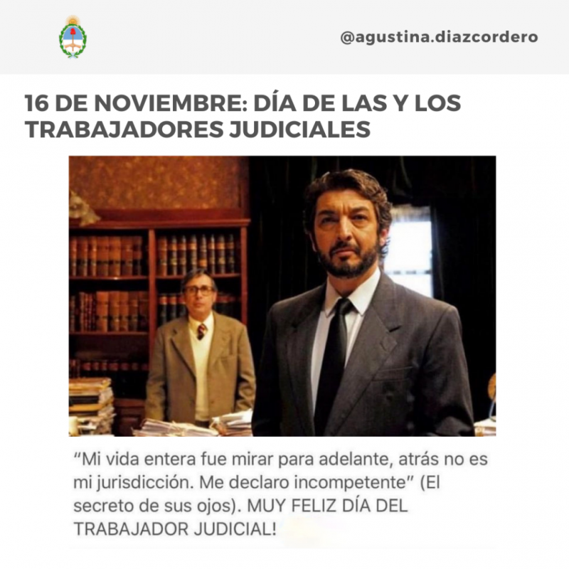 Día de los Trabajadores Judiciales