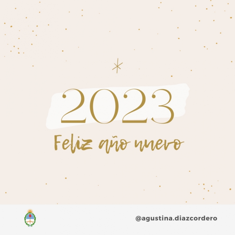 ¡Felíz año nuevo!