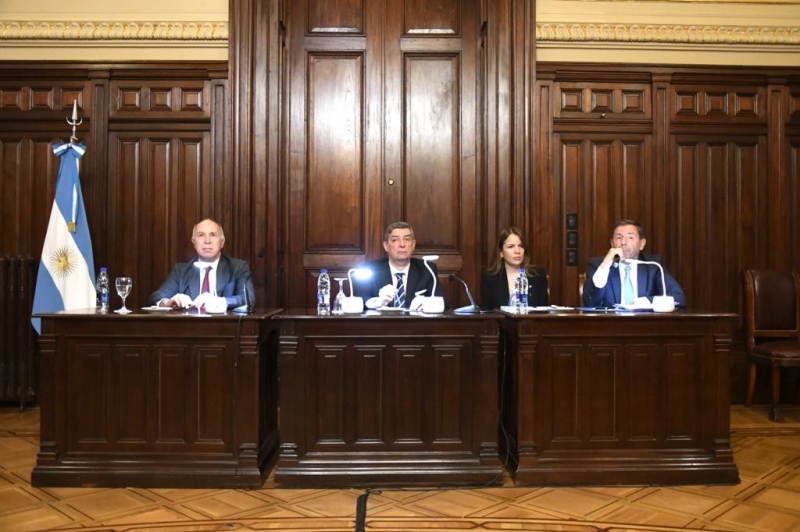 Reunión con la junta de Presidentes de las Cámaras Federales y Nacionales 