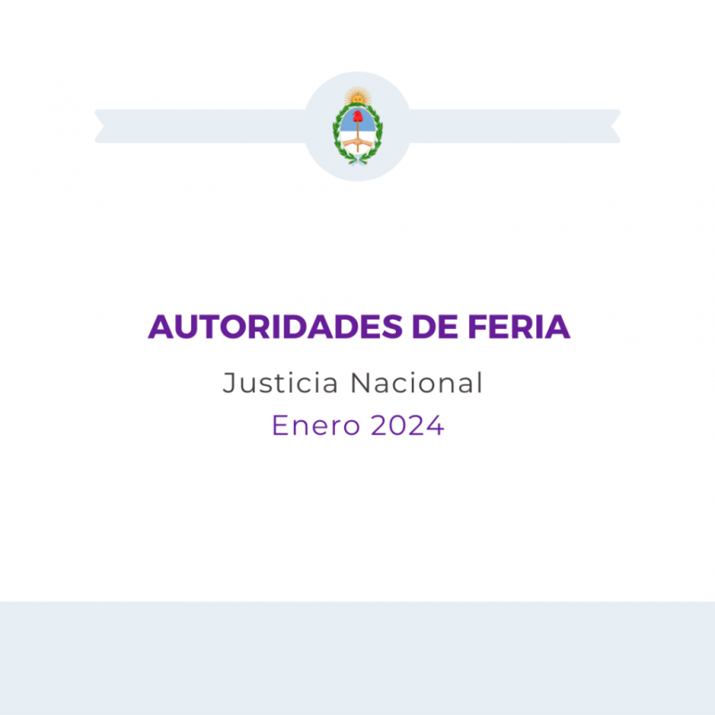 Autoridades de Feria Enero 2024