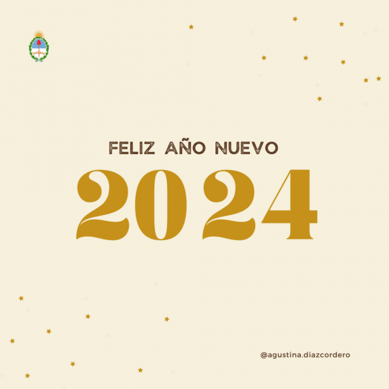¡Felíz año nuevo!