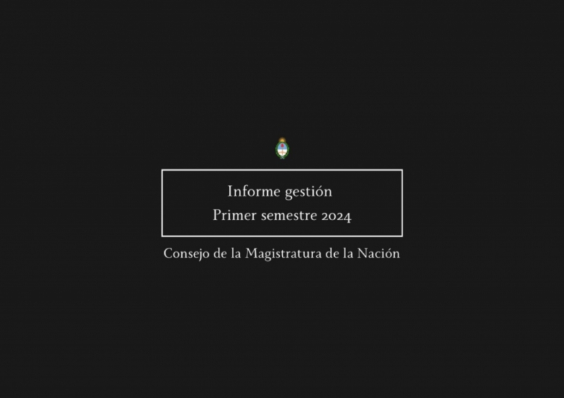 Informe de gestión: primer semestre de 2024
