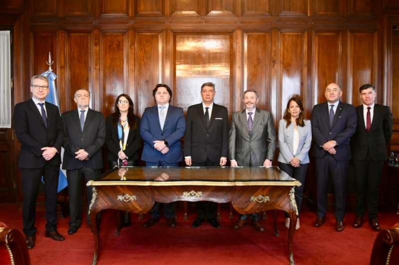 Firma de Convenio Marco de colaboración Institucional entre la Administración Nacional de la Seguridad Social y el Consejo de la Magistratura de la Nación 