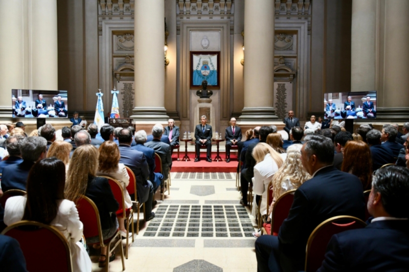 La Corte brindó un reconocimiento a Juan Carlos Maqueda 
